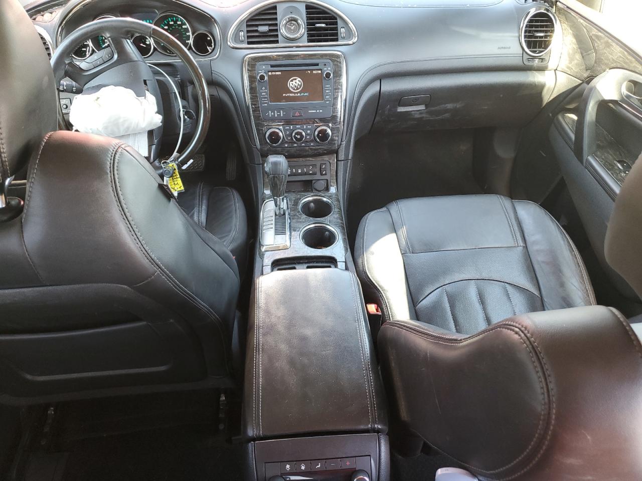 2014 Buick Enclave VIN 5GAKRBKD6EJ236522 Copart auction photo, front end / side damage thumbnail 8