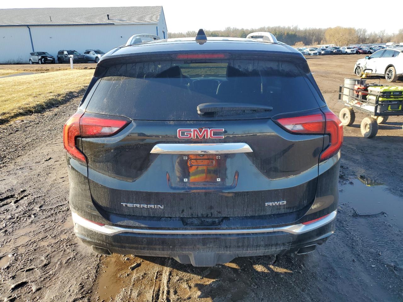 2019 GMC Terrain VIN 3GKALXEX7KL222538 Copart auction photo, side damage thumbnail 6