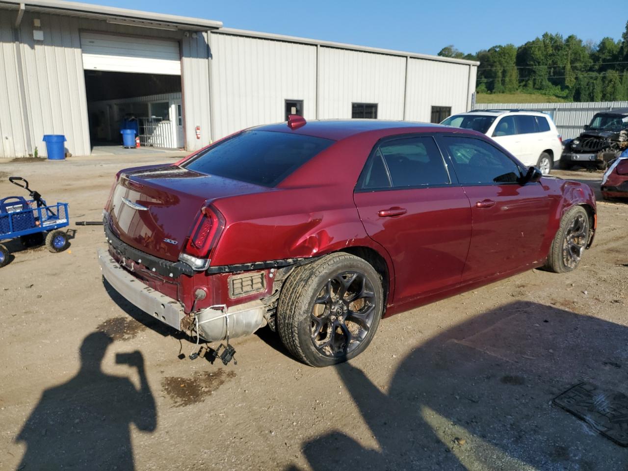 2019 Chrysler 300 VIN 2C3CCAAG2KH727245 Copart auction photo, all over damage thumbnail 3