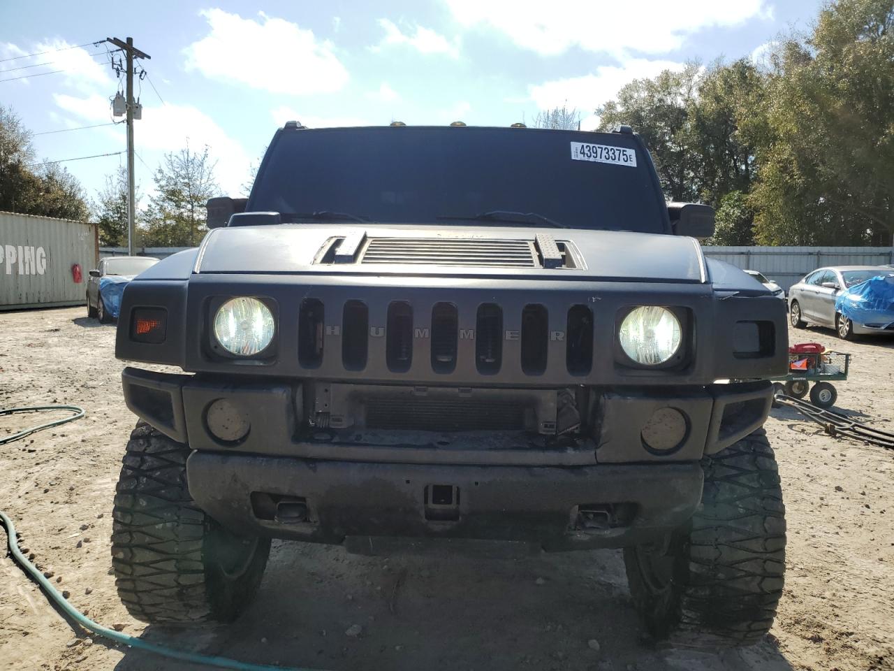 2006 Hummer H2 VIN 5GRGN22U66H103993 Copart auction photo, front end damage thumbnail 5