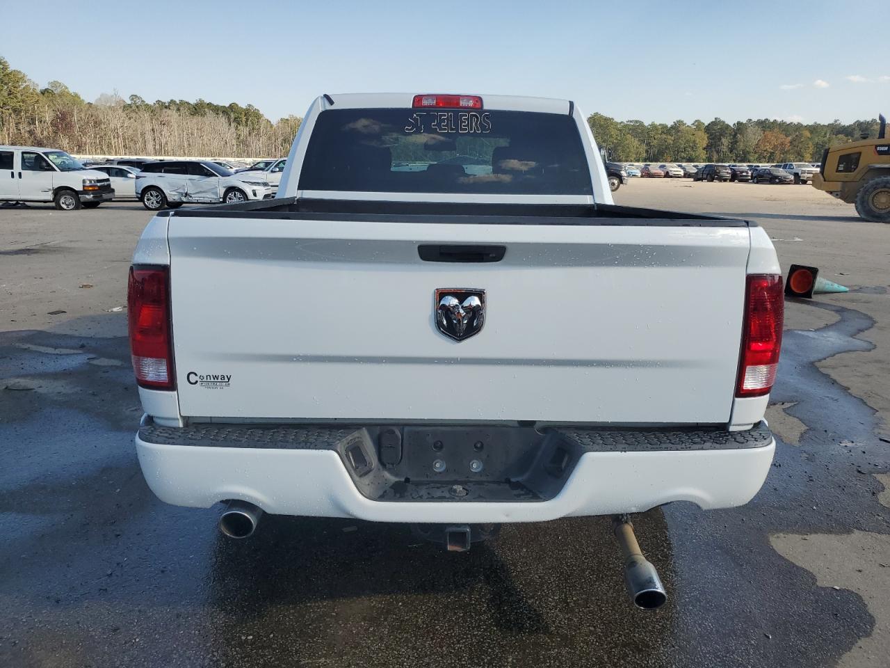 2016 RAM 1500 VIN 3C6RR6KTXGG168586 Copart auction photo, front end / side damage thumbnail 6