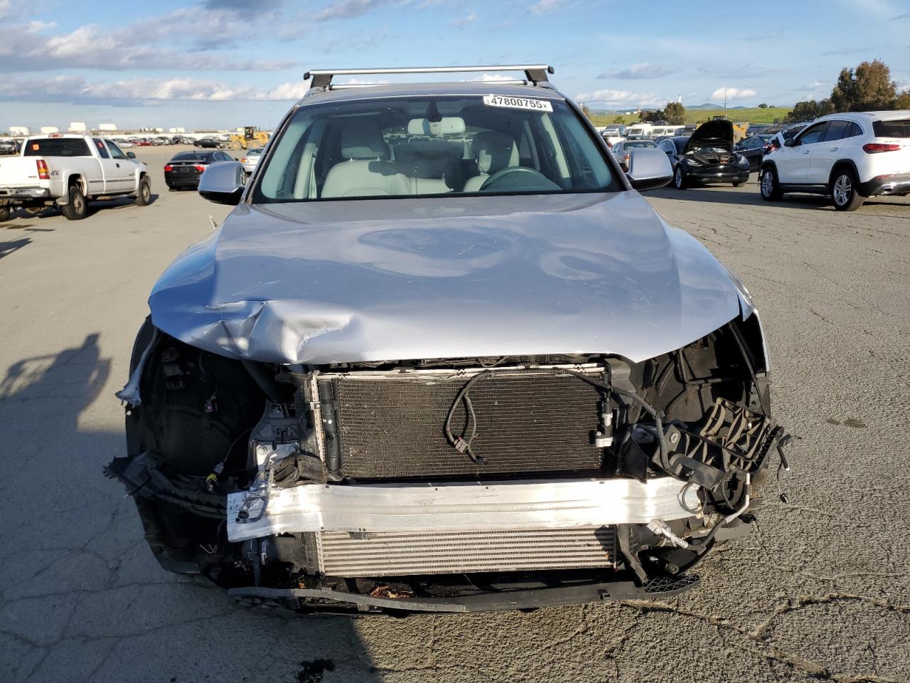 2016 Audi Q5 VIN WA1CVAFP3GA056134 Copart auction photo, front end damage thumbnail 5