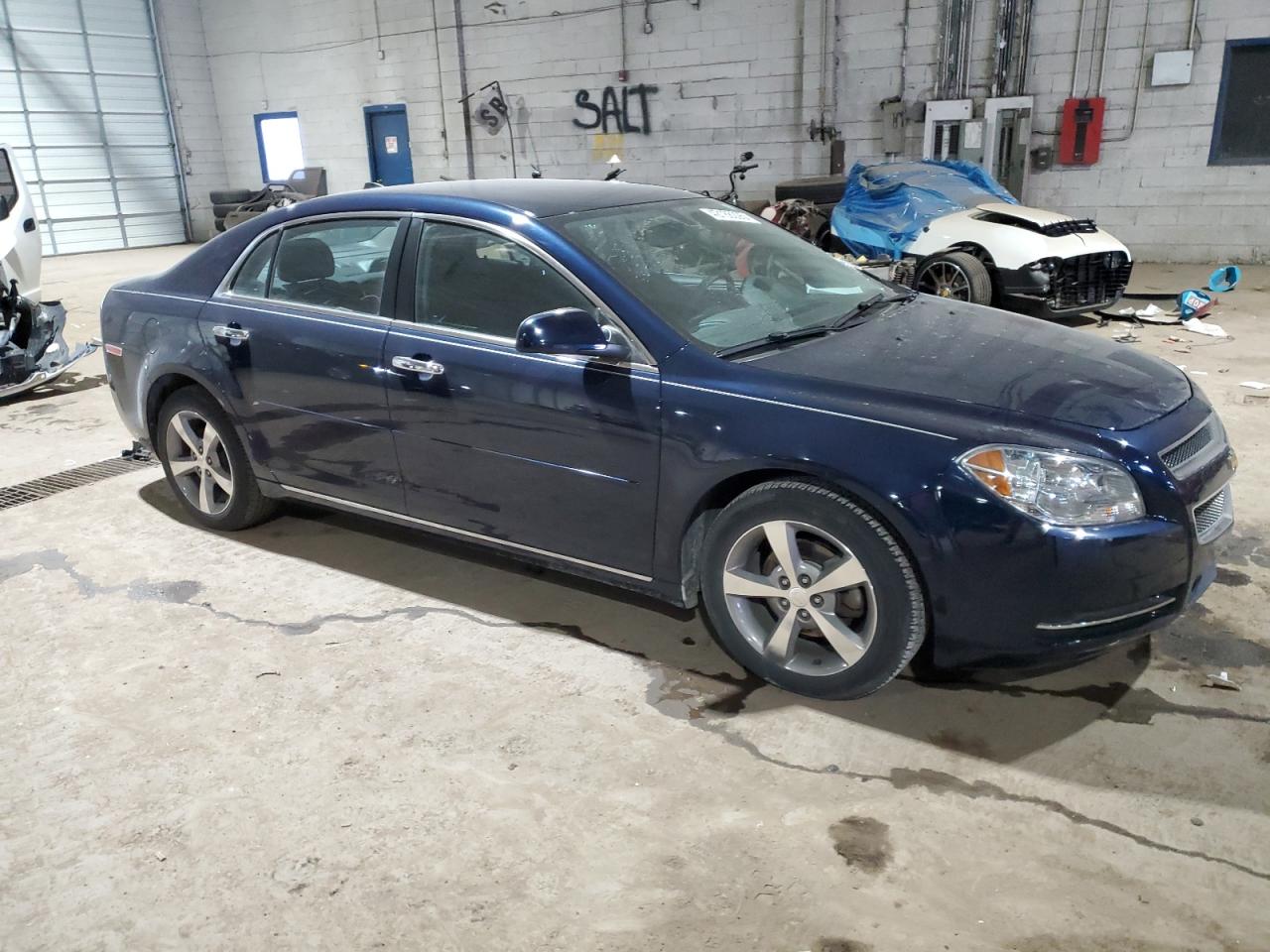 2012 Chevrolet Malibu VIN 1G1ZC5E01CF234680 Copart auction photo, front end / side damage thumbnail 4