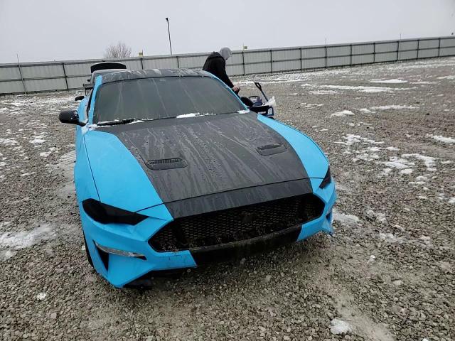 2019 Ford Mustang VIN 1FA6P8CF9K5174519 Copart auction photo, water/flood damage thumbnail 10