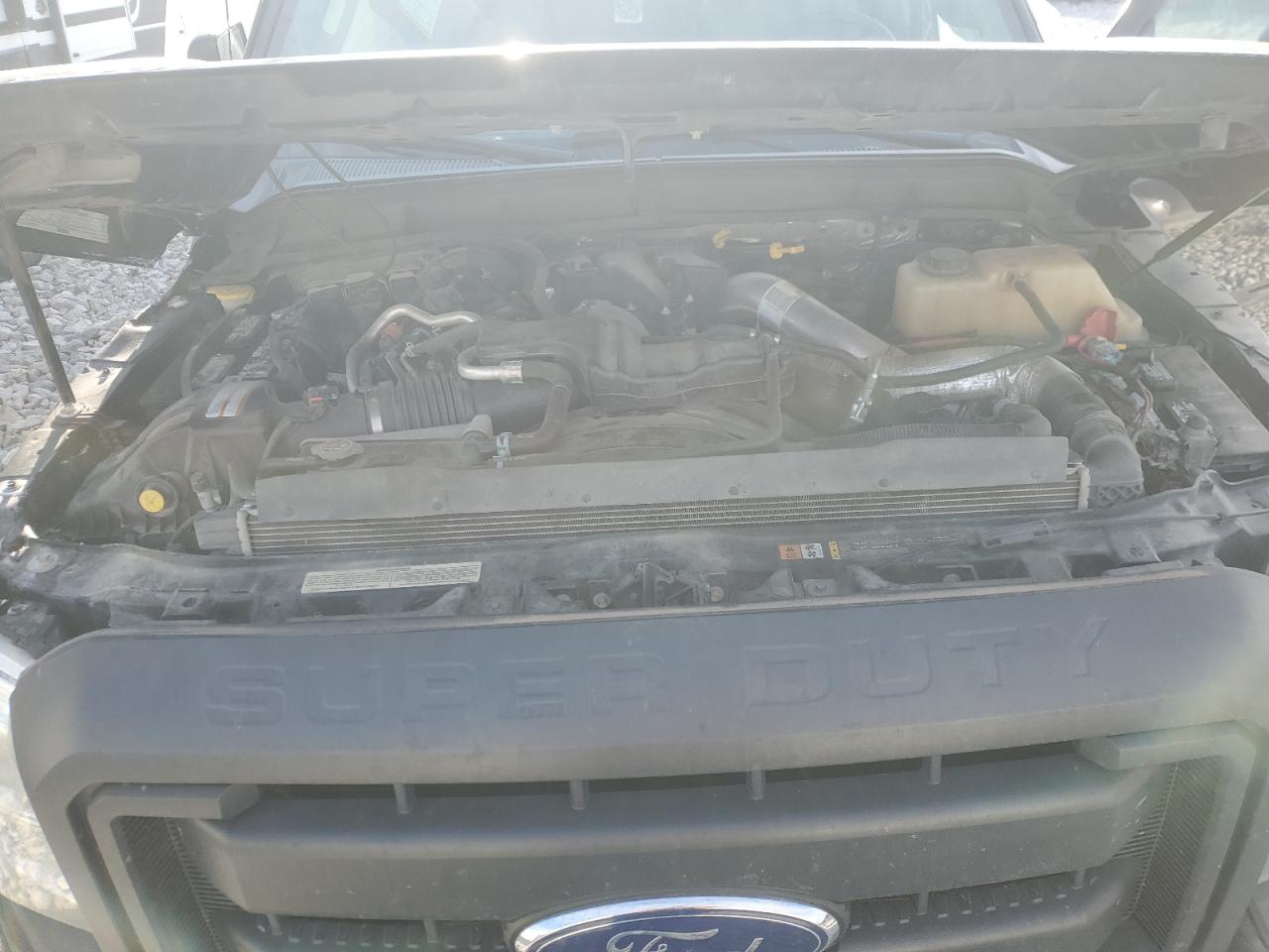 2016 Ford F350 VIN 1FT8X3DT9GEA98012 Copart auction photo, front end / side damage thumbnail 11