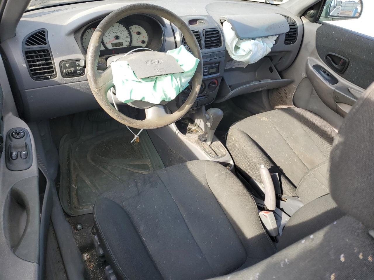 2003 Hyundai Accent VIN KMHCG35CX3U242820 Copart auction photo, front end / mechanical damage thumbnail 8