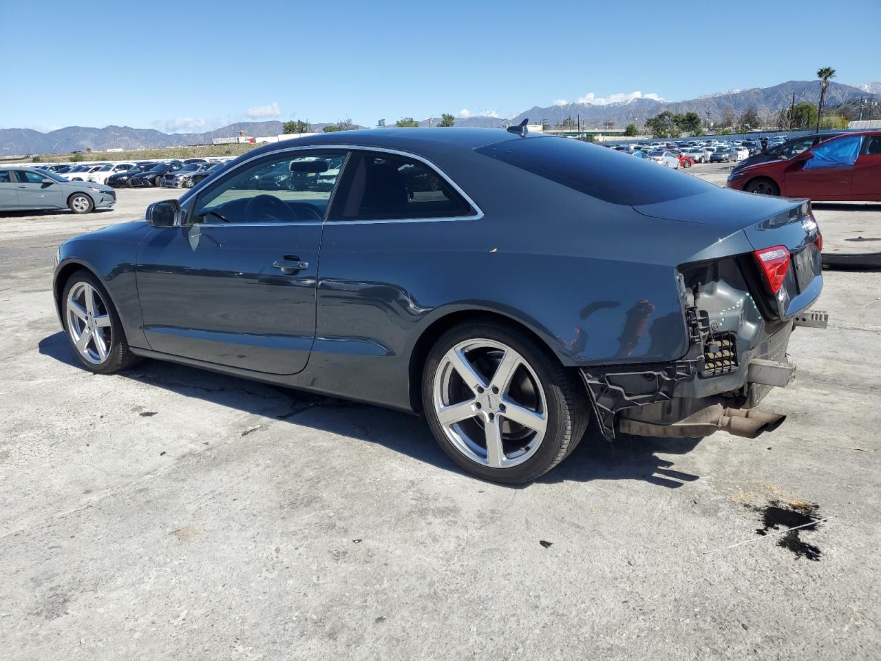 2010 Audi A5 VIN WAUCFAFR1AA004820 Copart auction photo, rear end damage thumbnail 2
