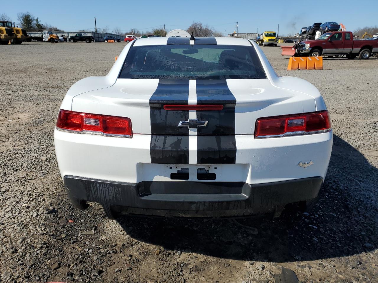 2015 Chevrolet Camaro VIN 2G1FD1E32F9261385 Copart auction photo, front end / side damage thumbnail 6