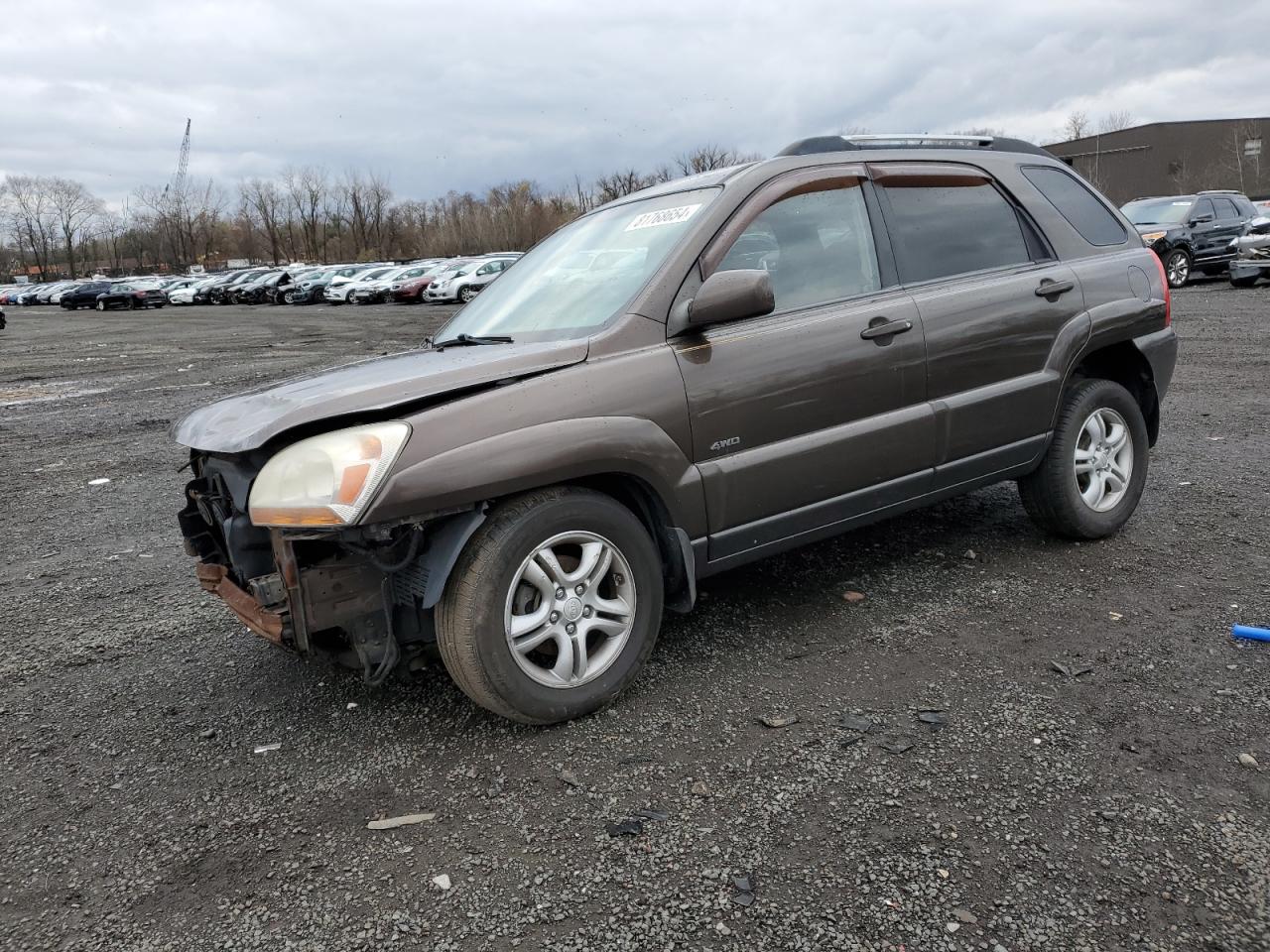 2006 KIA Sportage VIN KNDJE723267174822