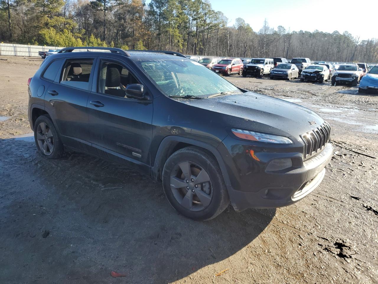 2016 Jeep Grand Cherokee VIN 1C4PJMCSXGW343843 Copart auction photo, top/roof damage thumbnail 4
