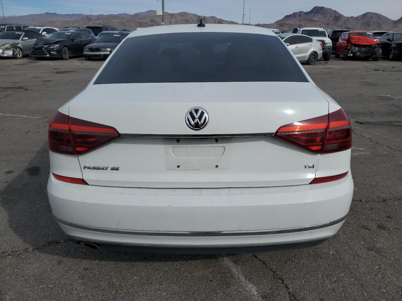 2017 Volkswagen Passat VIN 1VWBT7A31HC066193 Copart auction photo, front end / side damage thumbnail 6