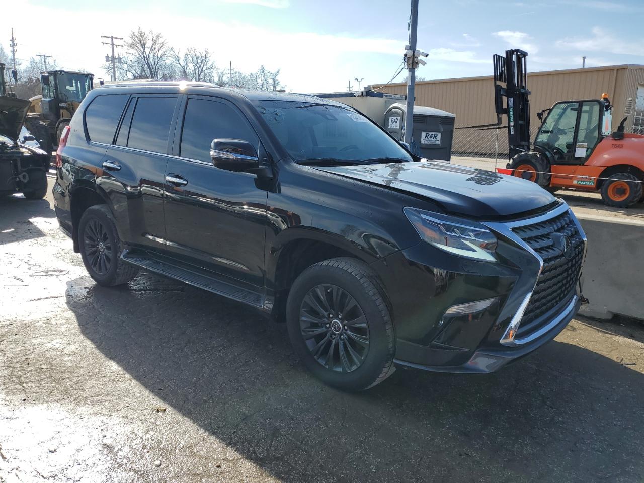 2022 Lexus GX VIN JTJAM7BX0N5305811 Copart auction photo, all over damage thumbnail 4