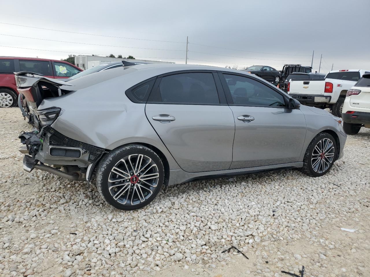 2024 KIA Forte VIN 3KPF44AC6RE710541 Copart auction photo, rear end damage thumbnail 3