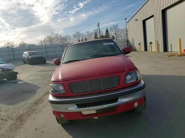 1998 Ford F-150 VIN 2FTZX1728WCA23088 Copart auction photo, side damage thumbnail 11