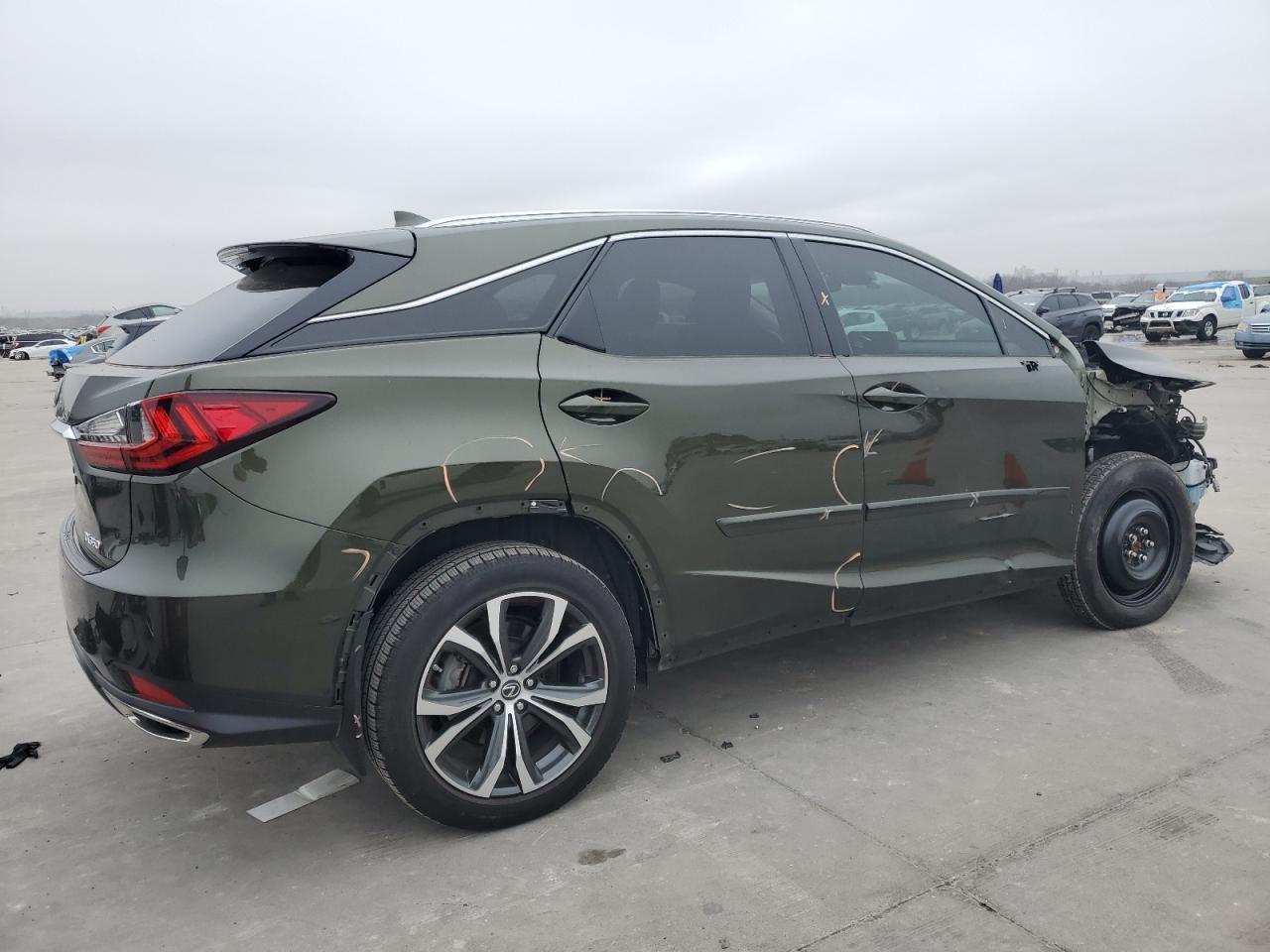 2020 Lexus RX VIN 2T2HZMDA0LC229366 Copart auction photo, front end / side damage thumbnail 3