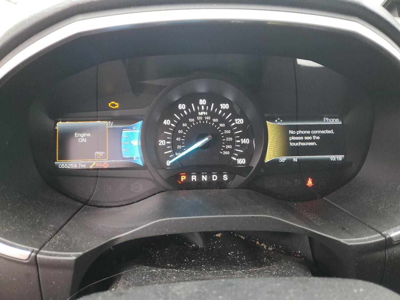 2017 Ford Edge VIN 2FMPK4AP9HBC55943 Copart auction photo, front end damage thumbnail 9