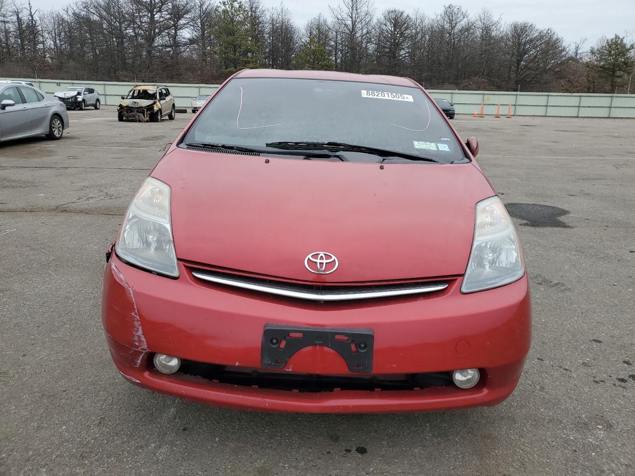 2008 Toyota Prius VIN JTDKB20U987713371 Copart auction photo, burn / burn - interior damage thumbnail 5