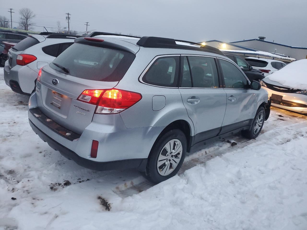 2013 Subaru Outback VIN 4S4BRBAC6D3214414 Copart auction photo, front end damage thumbnail 3