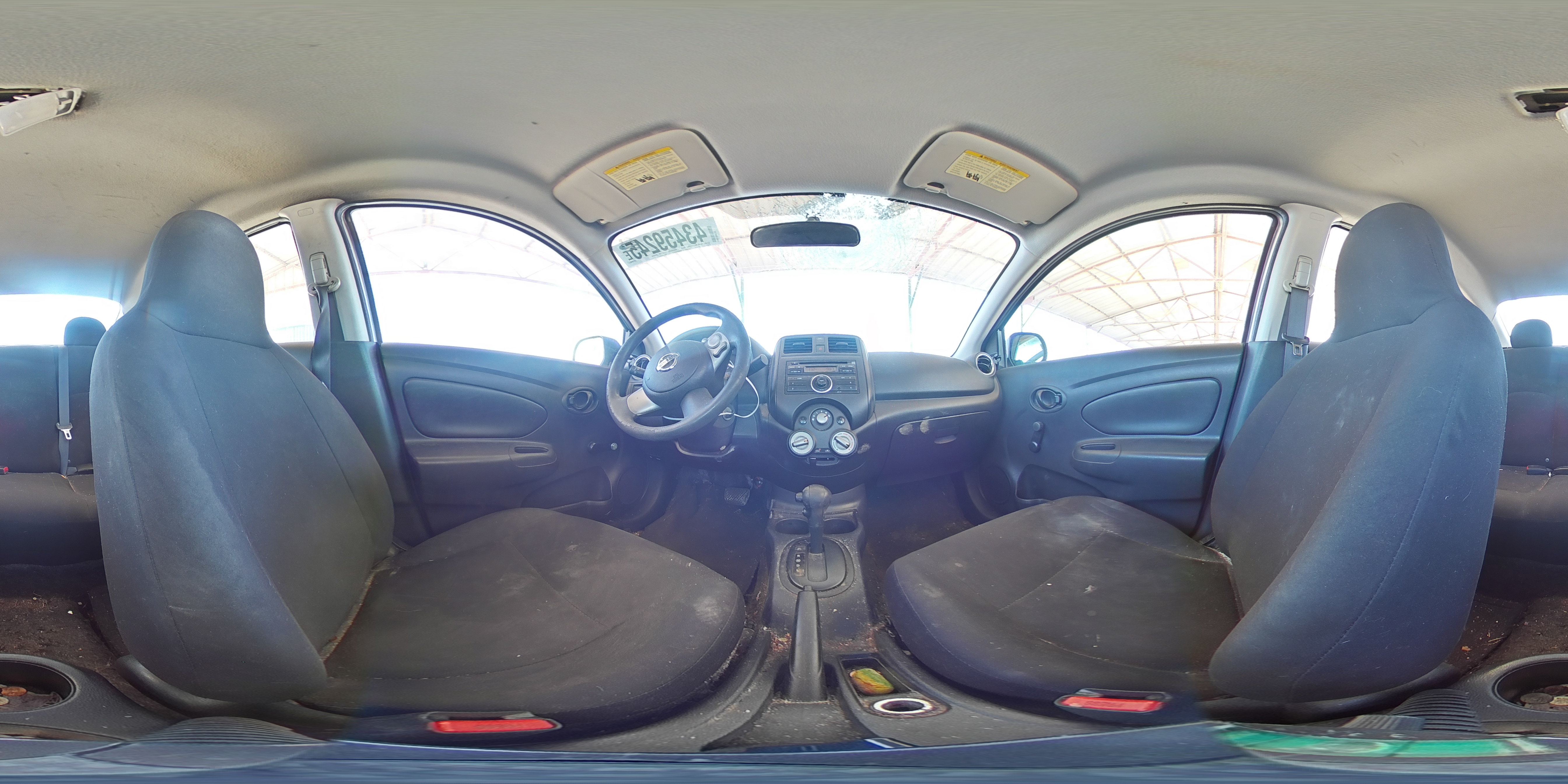 2012 Nissan Versa VIN 3N1CN7AP0CL912737 Copart auction photo, all over damage thumbnail 13