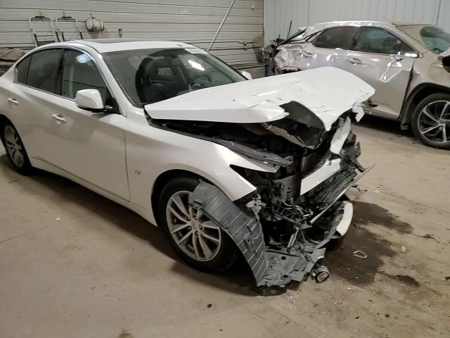 2014 Infiniti Q50 VIN JN1BV7AP3EM673589 Copart auction photo, front end damage thumbnail 11