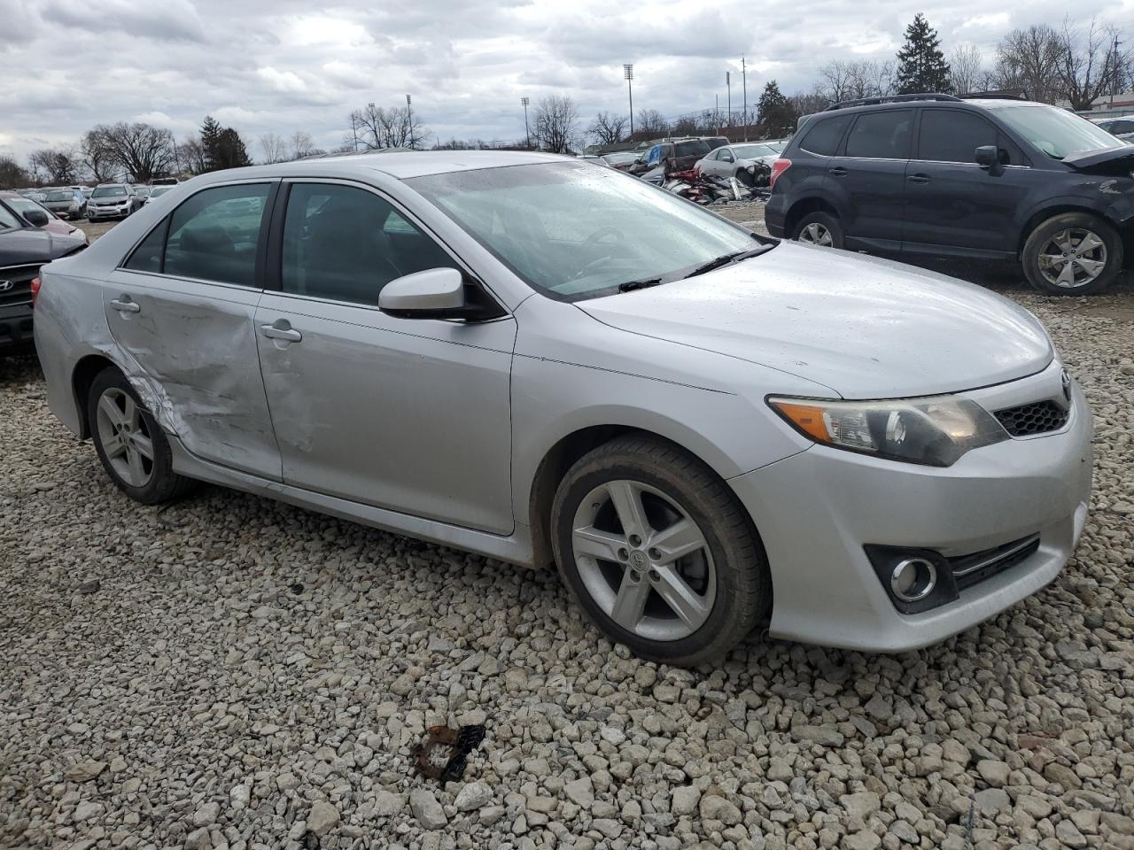 2013 Toyota Camry VIN 4T1BF1FK6DU218735 Copart auction photo, side damage thumbnail 4