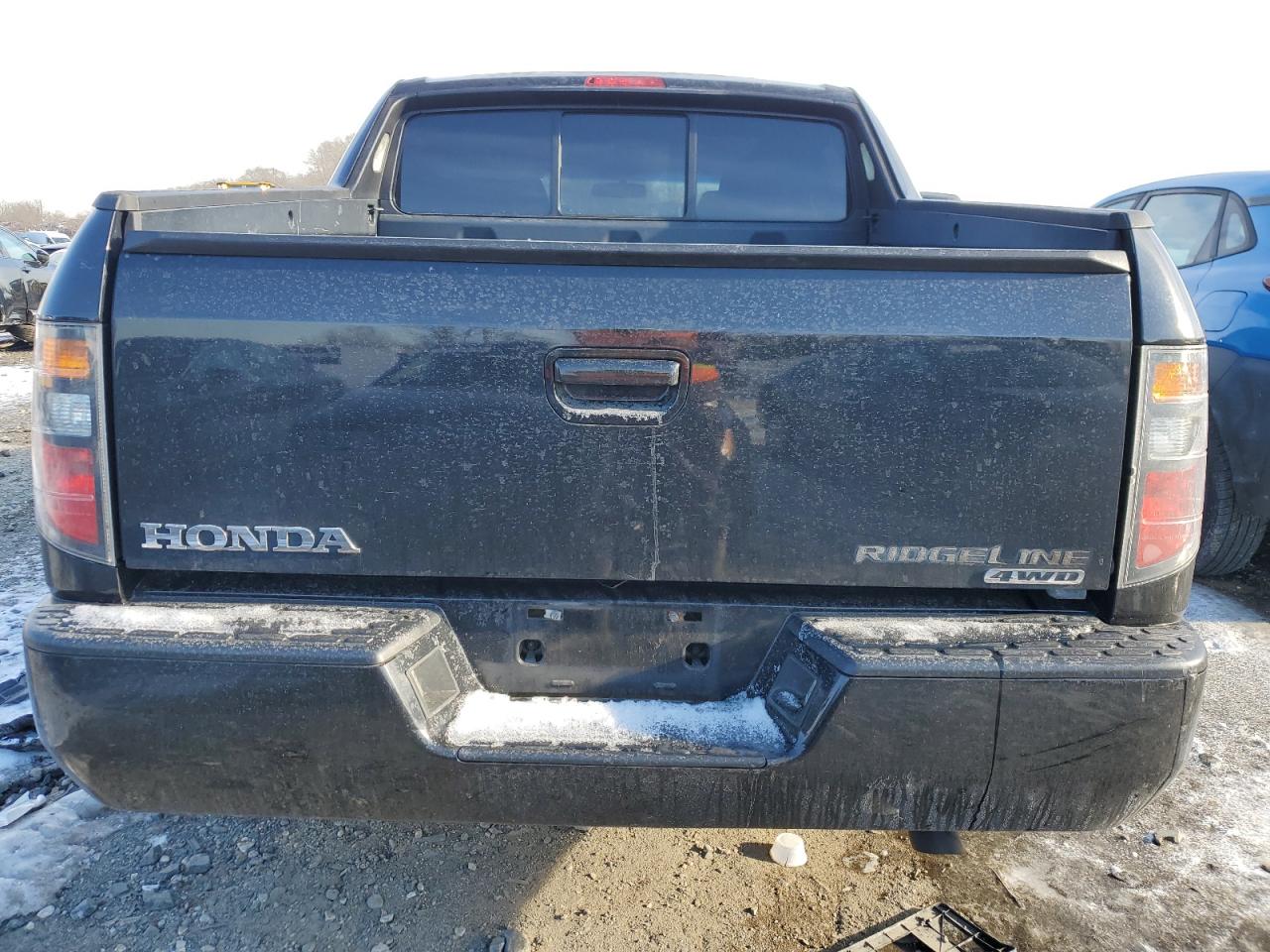 2006 Honda Ridgeline VIN 2HJYK16406H564387 Copart auction photo, front end damage thumbnail 6