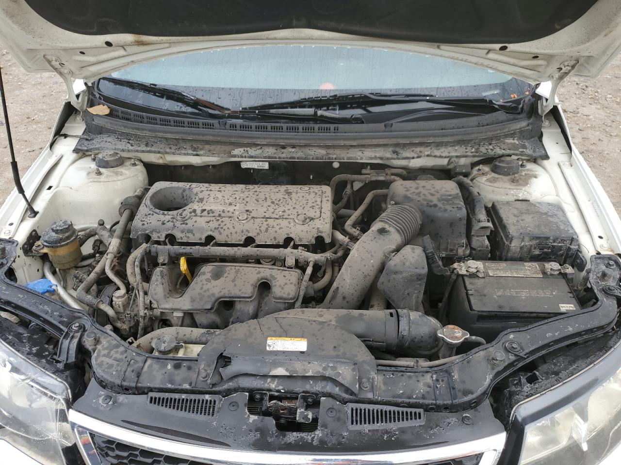 2012 KIA Forte VIN KNAFT4A28C5518662 Copart auction photo, front end / vandalism damage thumbnail 12