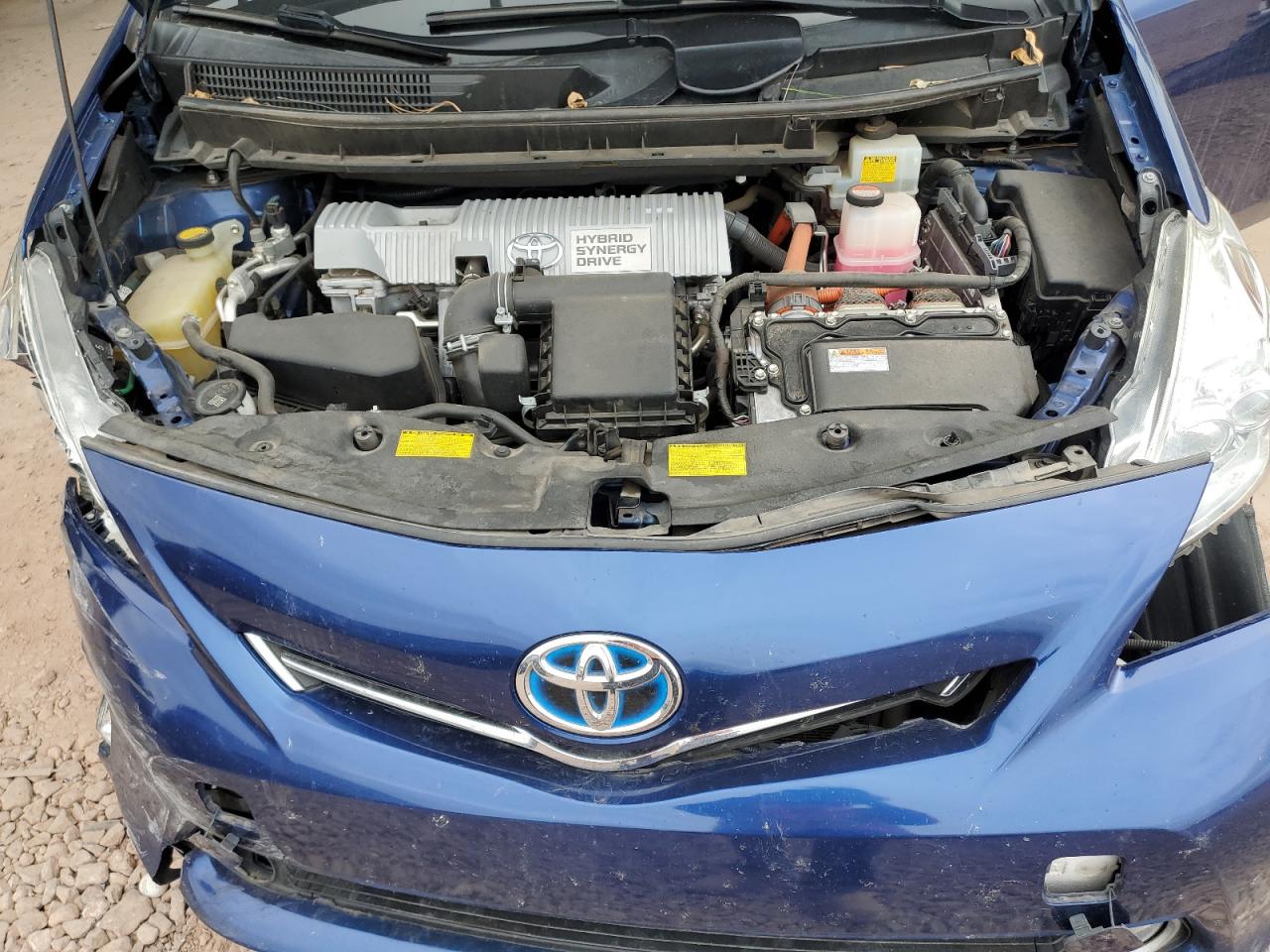 2014 Toyota Prius VIN JTDZN3EU8EJ006393 Copart auction photo, front end damage thumbnail 11