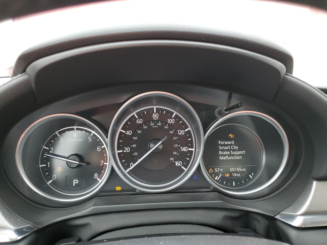 2021 Mazda 6 VIN JM1GL1VM0M1600279 Copart auction photo, front end damage thumbnail 9