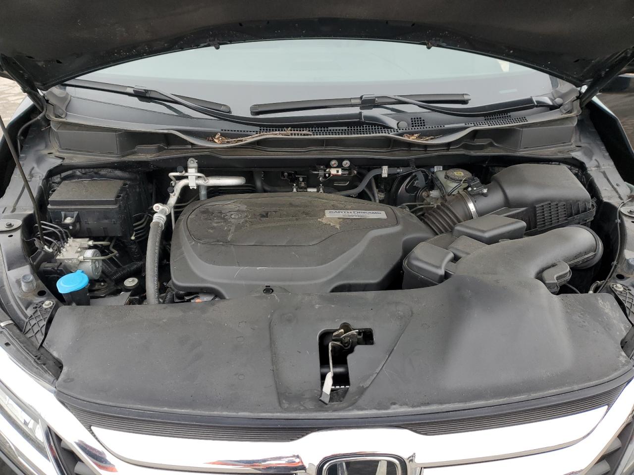 2018 Honda Odyssey VIN 5FNRL6H93JB038877 Copart auction photo, side / front end damage thumbnail 13