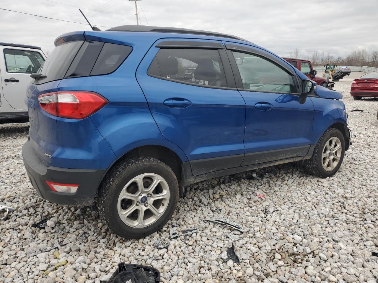 2018 Ford EcoSport VIN MAJ6P1UL4JC206170 Copart auction photo, front end damage thumbnail 3