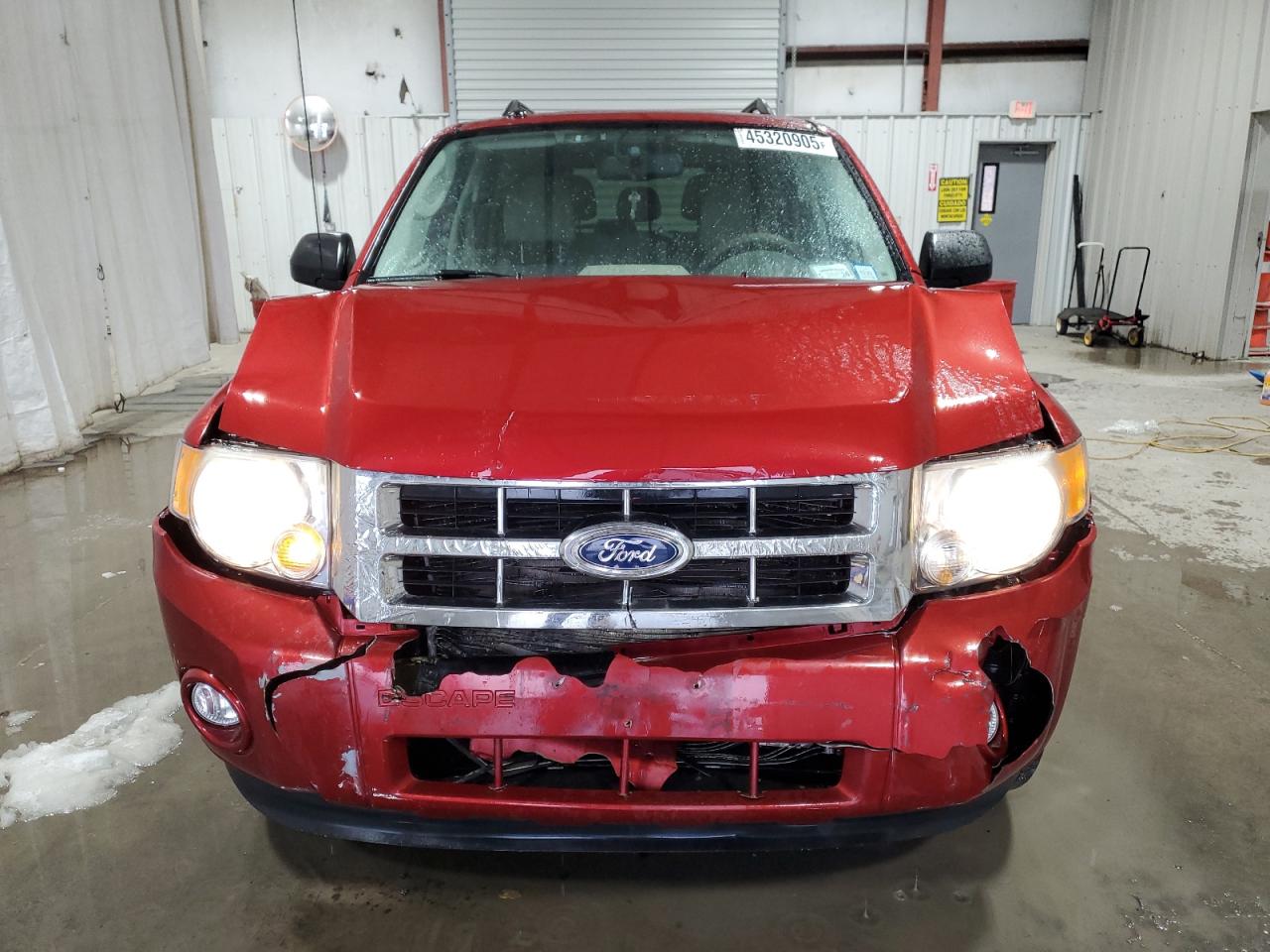 2012 Ford Escape VIN 1FMCU0D72CKA19680 Copart auction photo, front end damage thumbnail 5