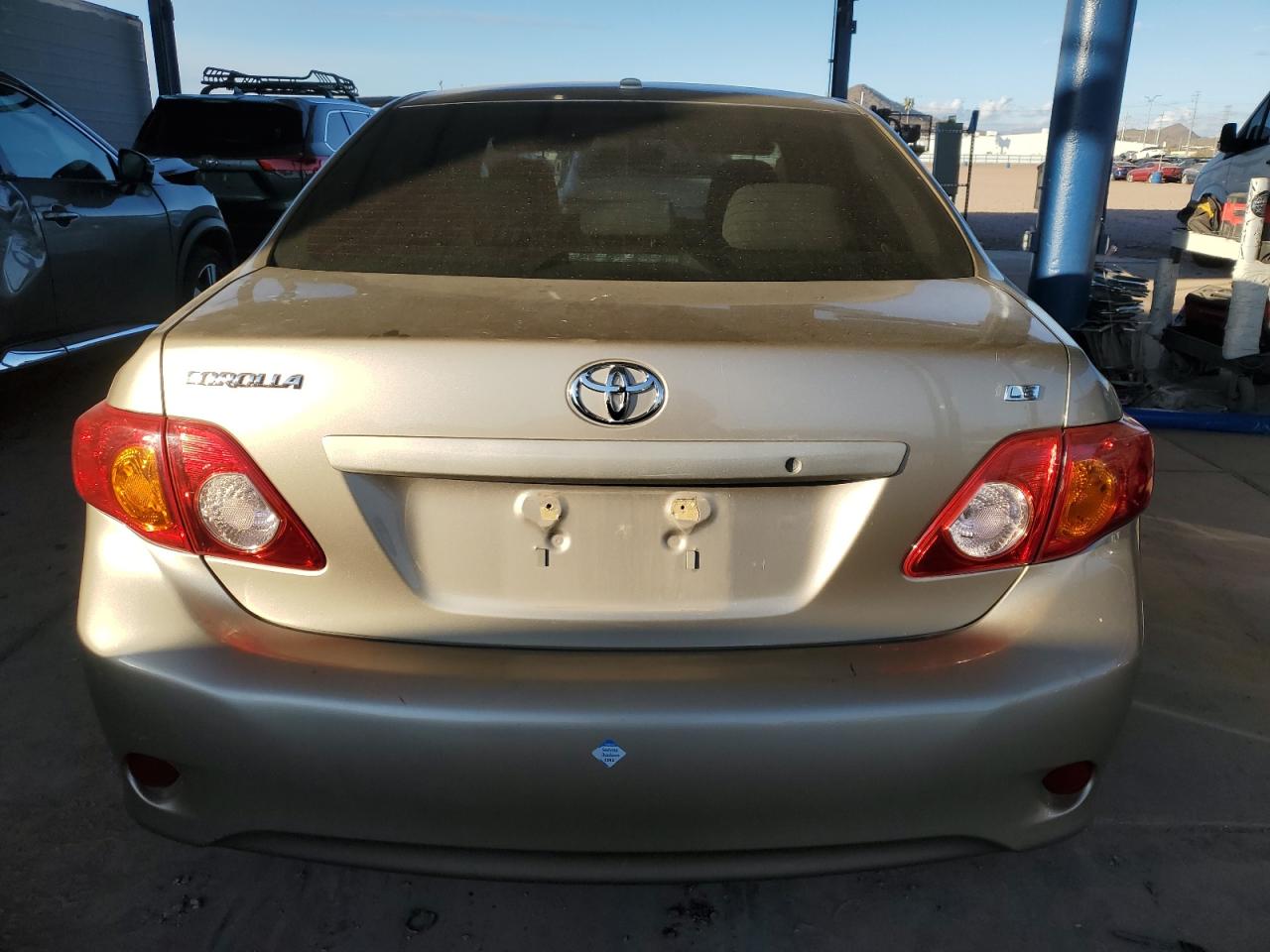 2009 Toyota Corolla VIN 1NXBU40E29Z040744 Copart auction photo, front end damage thumbnail 6