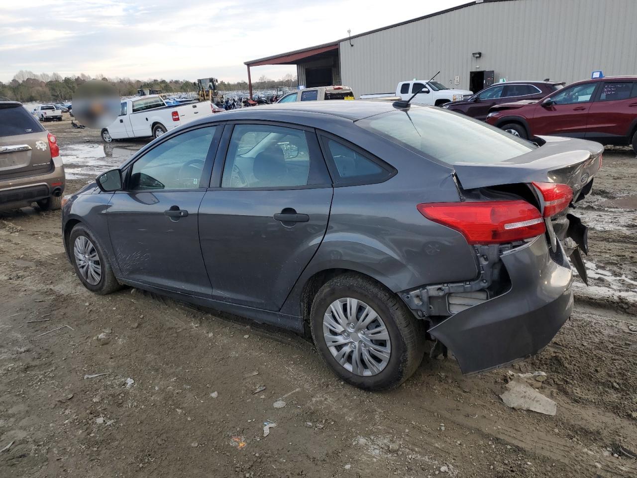 2018 Ford Focus VIN 1FADP3E29JL202530 Copart auction photo, rear end damage thumbnail 2