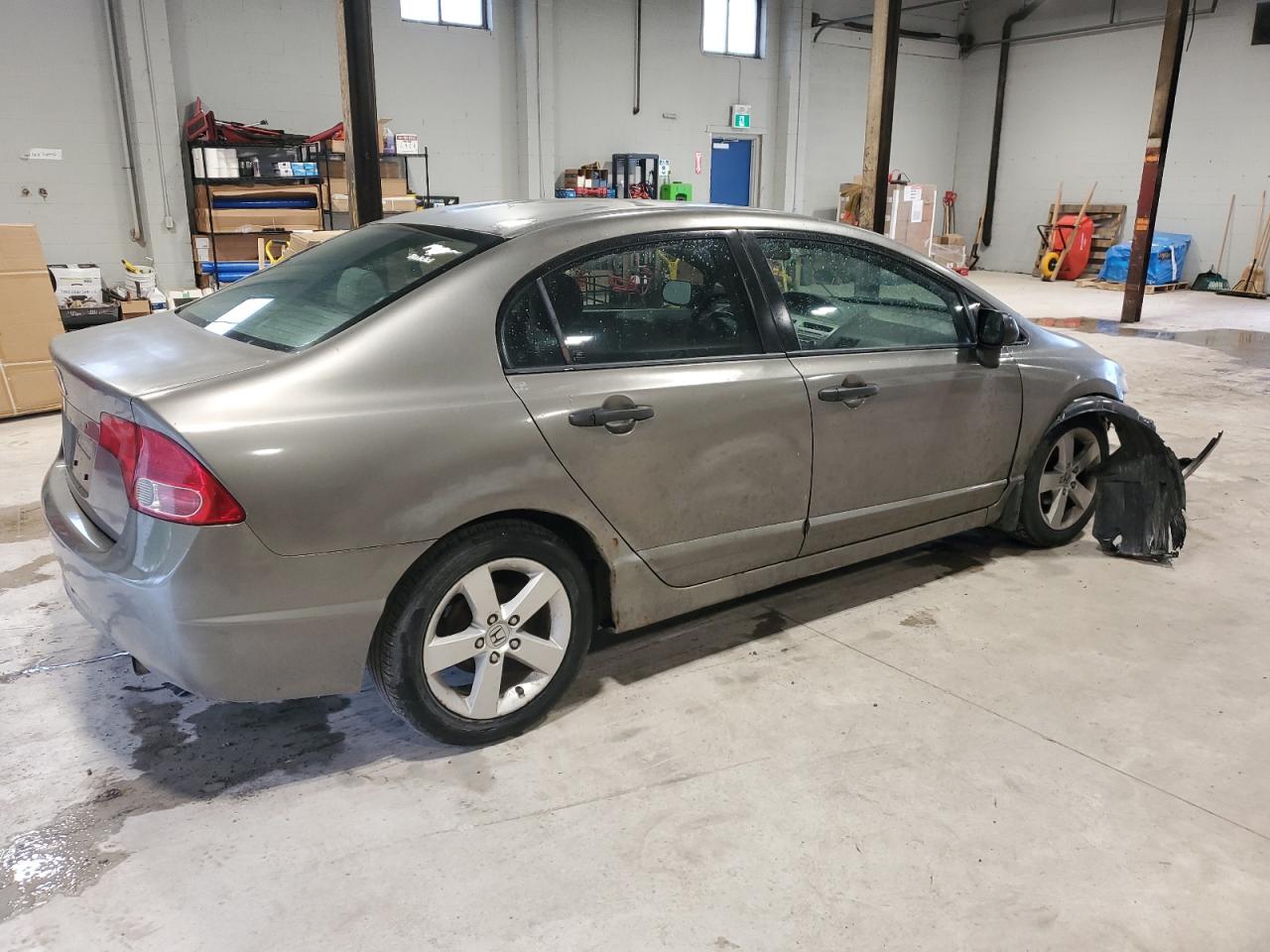 2007 Honda Civic VIN 2HGFA16377H024902 Copart auction photo, front end damage thumbnail 3