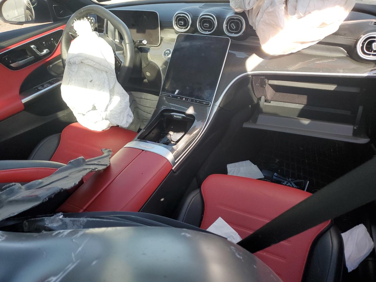 2023 Mercedes-Benz C-klasse VIN W1KAF4HB3PR146761 Copart auction photo, biohazard/chemical / front end damage thumbnail 8