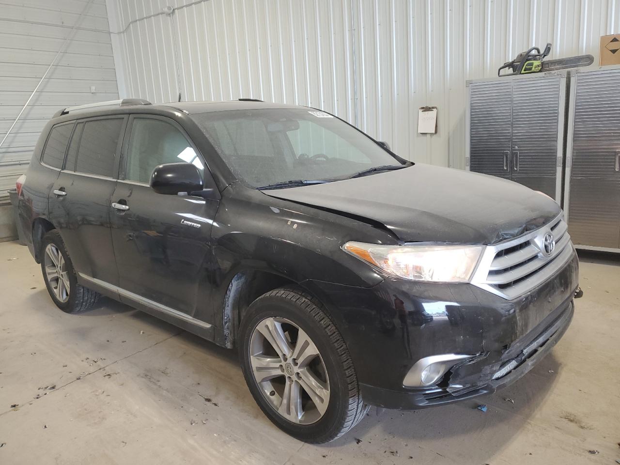 2011 Toyota Highlander VIN 5TDDK3EH0BS075468 Copart auction photo, front end damage thumbnail 4