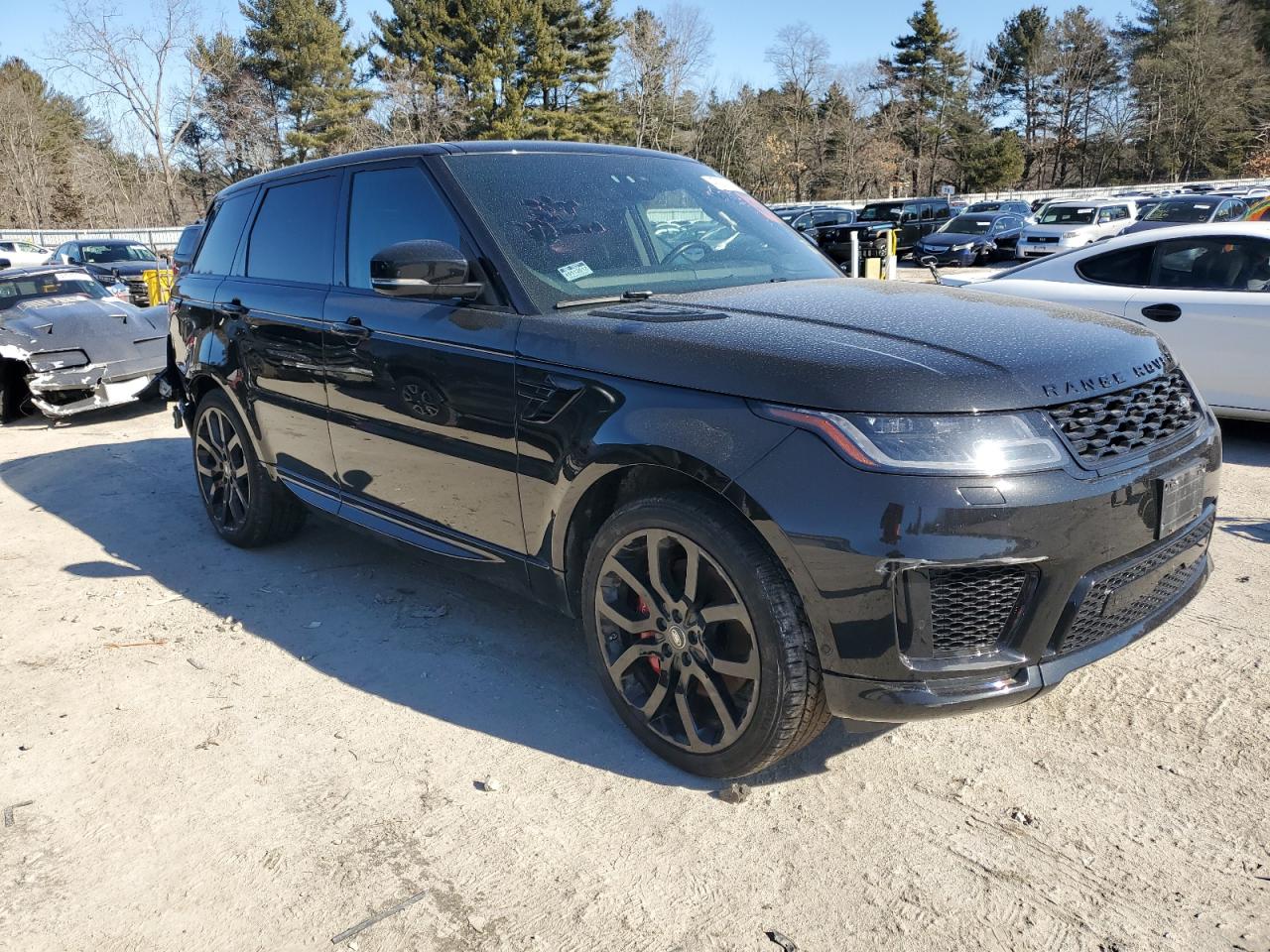2020 Land Rover Range Rover VIN SALWV2SE5LA731577 Copart auction photo, rear end / side damage thumbnail 4