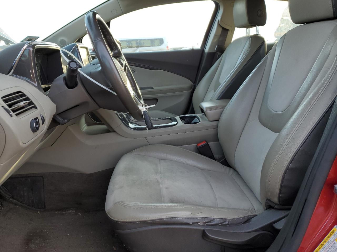 2013 Chevrolet Volt VIN 1G1RB6E44DU102506 Copart auction photo, front end / side damage thumbnail 7