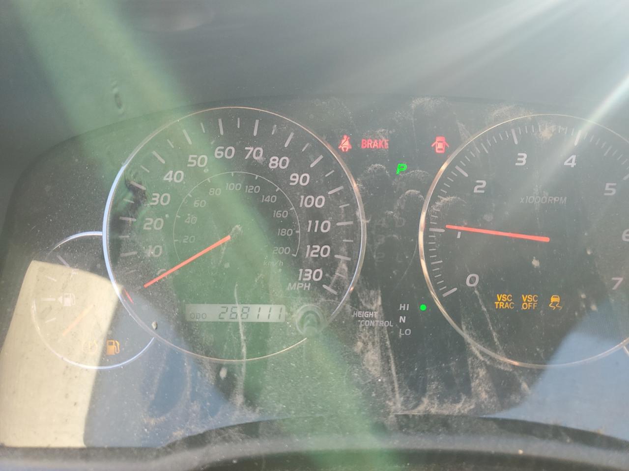 2006 Lexus GX VIN JTJBT20X760116987 Copart auction photo, side damage thumbnail 9