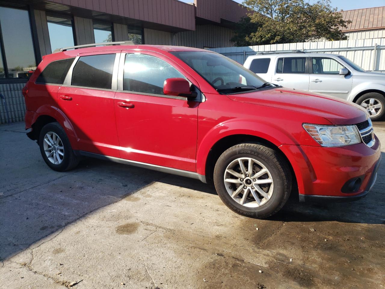 2013 Dodge Journey VIN 3C4PDCBGXDT606607 Copart auction photo, rear end damage thumbnail 4