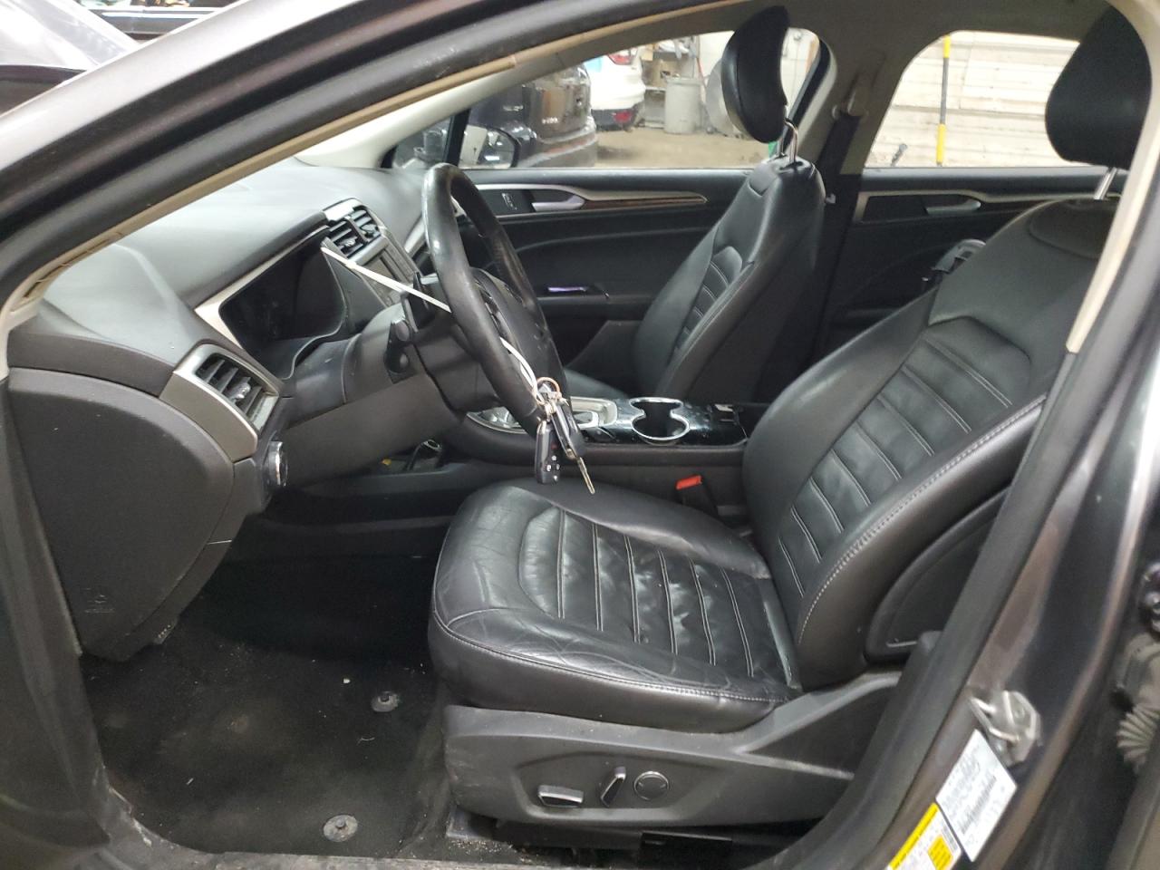 2014 Ford Fusion VIN 3FA6P0H91ER243855 Copart auction photo, front end / rear end damage thumbnail 7