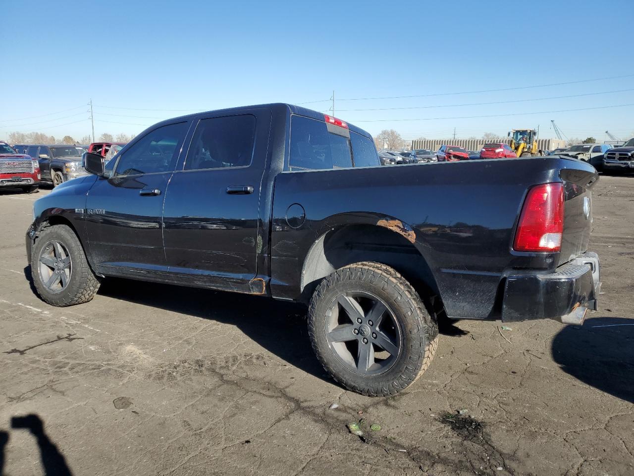2009 Dodge RAM VIN 1D3HV13T19S702255 Copart auction photo, front end / rear end damage thumbnail 2