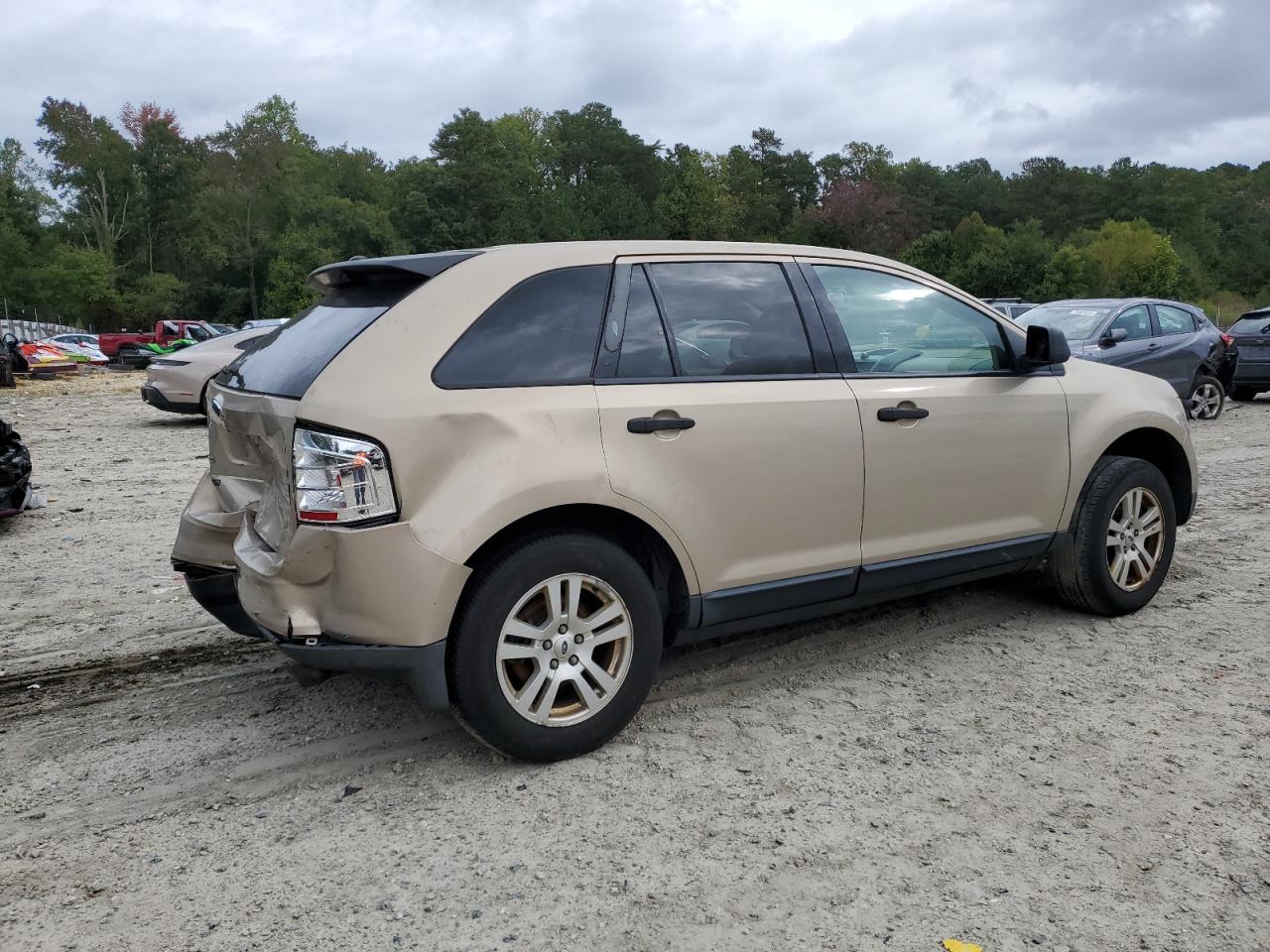 2007 Ford Edge VIN 2FMDK46C27BA54795 Copart auction photo, mechanical / rear end damage thumbnail 3