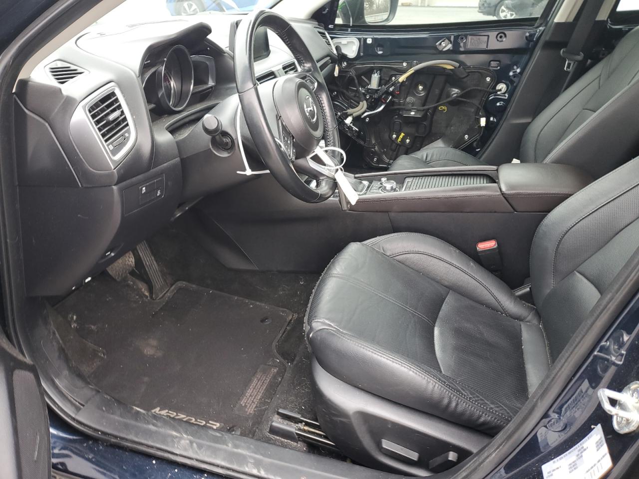 2018 Mazda 3 VIN 3MZBN1W3XJM176325 Copart auction photo, front end / side damage thumbnail 7