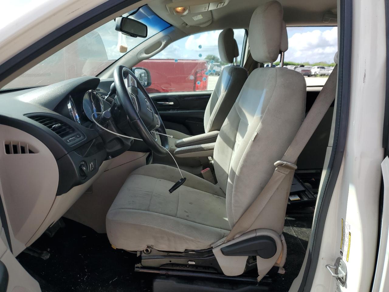 2013 Dodge Caravan VIN 2C4RDGBG1DR600066 Copart auction photo, side damage thumbnail 7