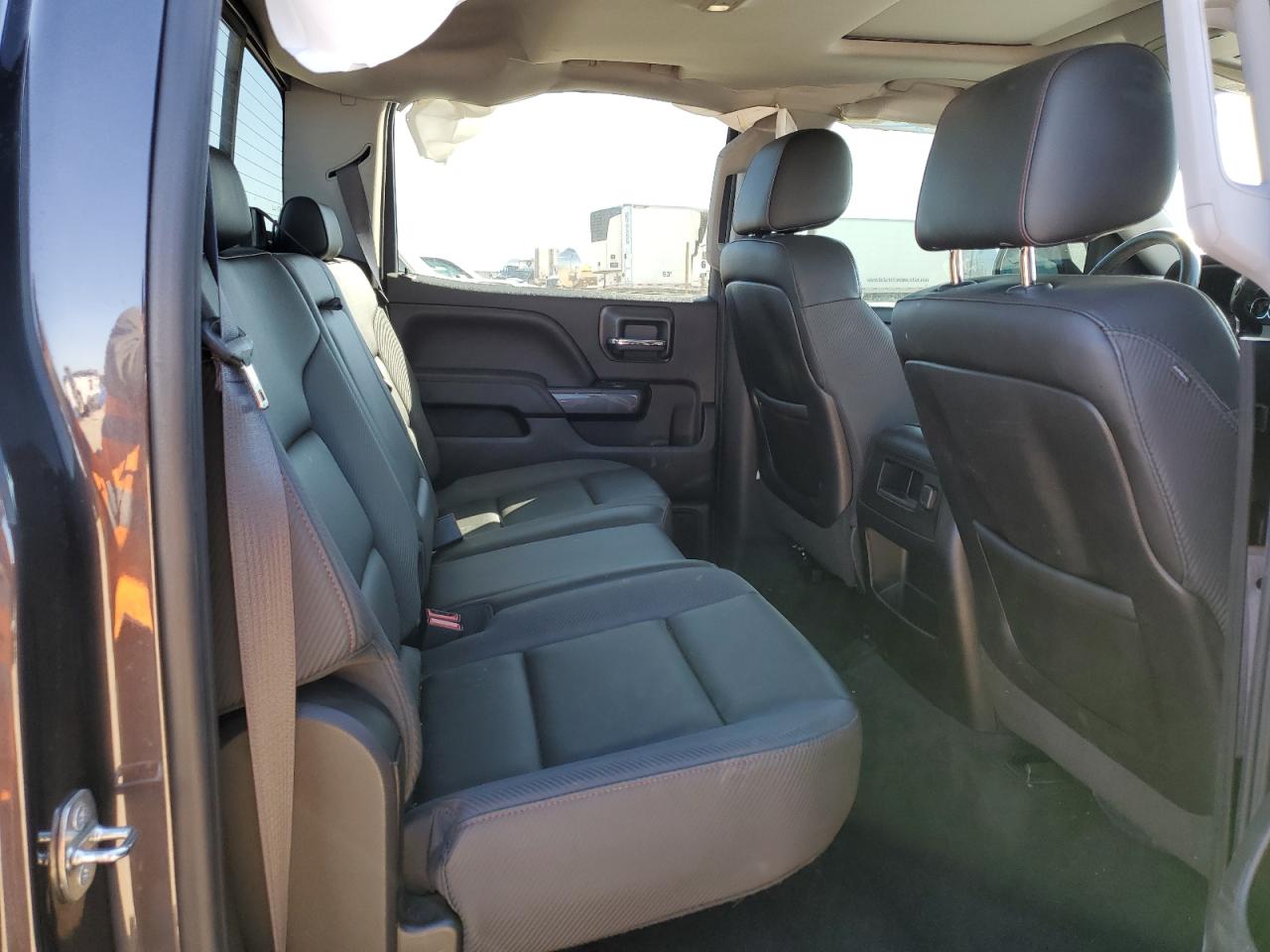 2015 GMC Sierra VIN 3GTU2VEC4FG334595 Copart auction photo, front end / side damage thumbnail 10