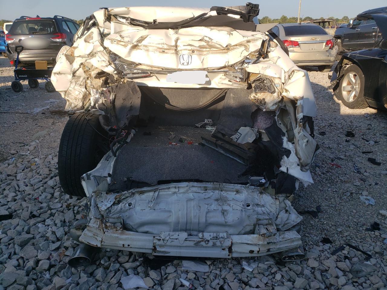 2014 Honda Accord VIN 1HGCR2F5XEA253251 Copart auction photo, rear end / side damage thumbnail 6