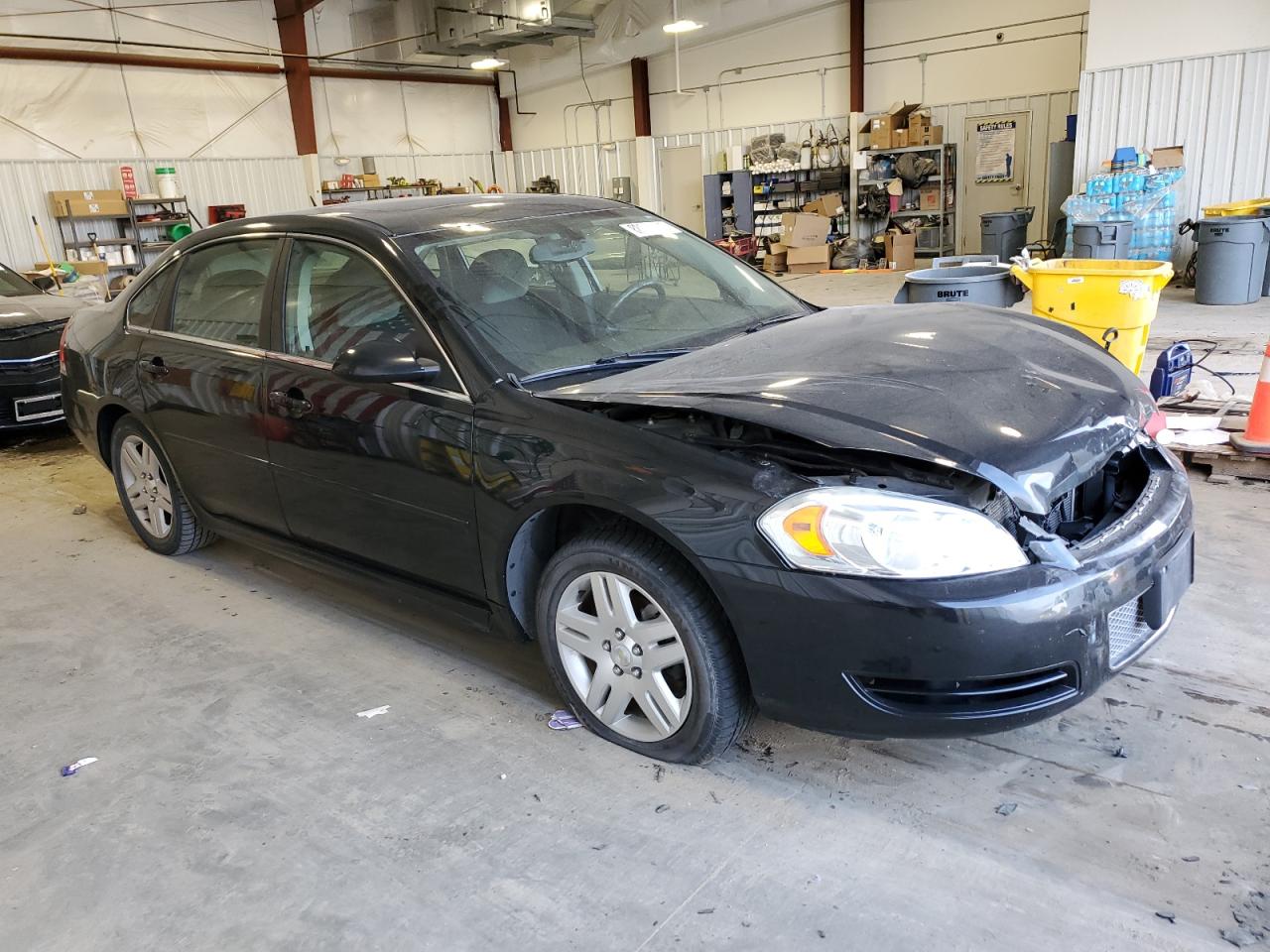2014 Chevrolet Impala VIN 2G1WB5E33E1165484 Copart auction photo, front end damage thumbnail 4