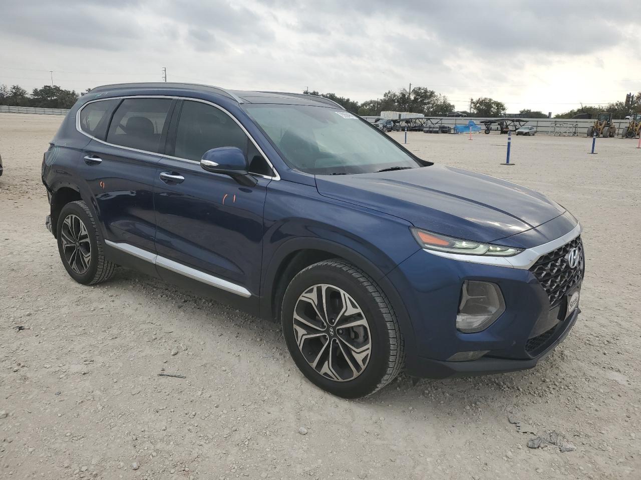 2019 Hyundai Santa Fe VIN 5NMS53AA4KH012867 Copart auction photo, rear end / minor dent/scratches damage thumbnail 4